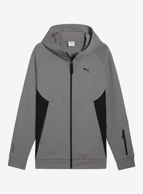 Puma/彪马正品2025新款男士针织连帽运动夹克外套687575-79