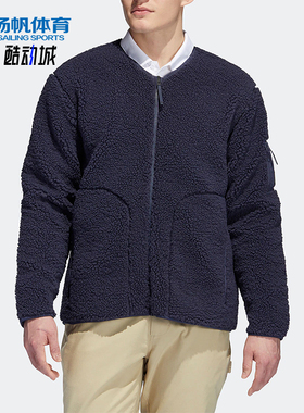 Adidas/阿迪达斯正品新款男士经典双面宽松高尔夫运动外套HF9106