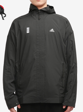 Adidas/阿迪达斯正品WUJI WINDBREAKER男士运动宽松夹克GU1764