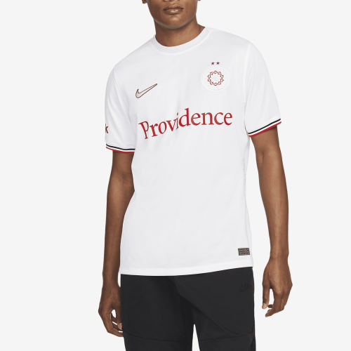 Nike耐克正品字母印花圆领短袖运动休闲轻便舒适足球CV8415-101