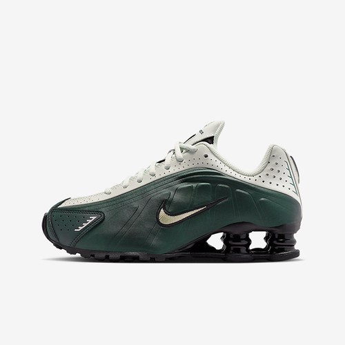 Nike/耐克正品Shox R4 GS女子大童低帮耐磨减震运动鞋CW2626-300