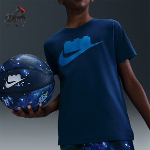 LEGO大童针织乐高系列运动圆领透气T恤II5198 477 耐克正品 Nike