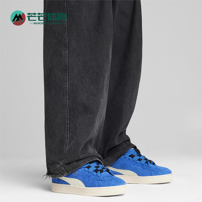 Puma/彪马正品秋冬男女同款磨毛皮革廓形烫金运动板鞋398932-02