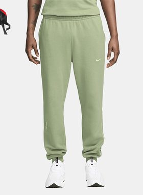 Nike/耐克正品春秋NOCTA男士运动束脚轻盈训练针织长裤FN7661-386