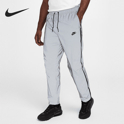 Nike/耐克正品2025秋季款男士休闲运动反光束脚长裤FZ7587-035