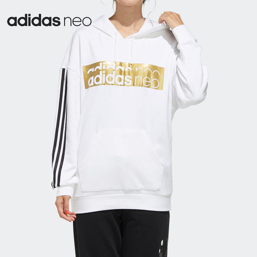 Adidas/阿迪达斯正品年春季新款女子运动休闲连帽卫衣GH8212