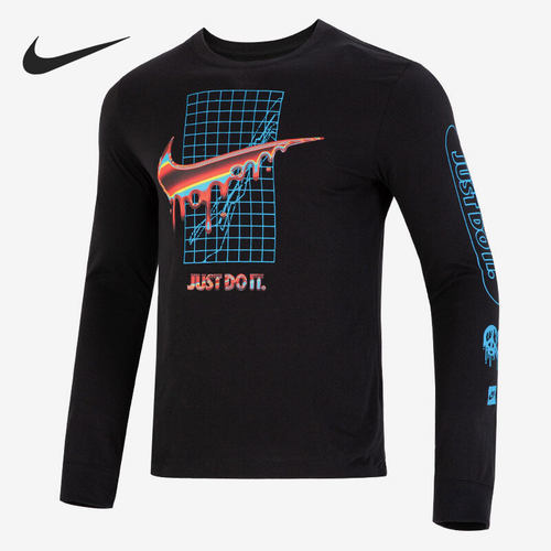 Nike/耐克正品新款男子运动休闲套头长袖T恤DR8075-010