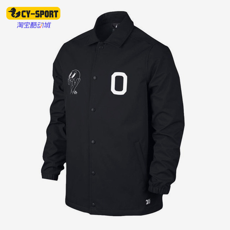 Nike/耐克正品Jordan男士印花衬衫式休闲夹克外套819120-010