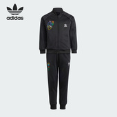 阿迪达斯正品 三叶草小童时尚 经典 Adidas 运动休闲套装 II0842