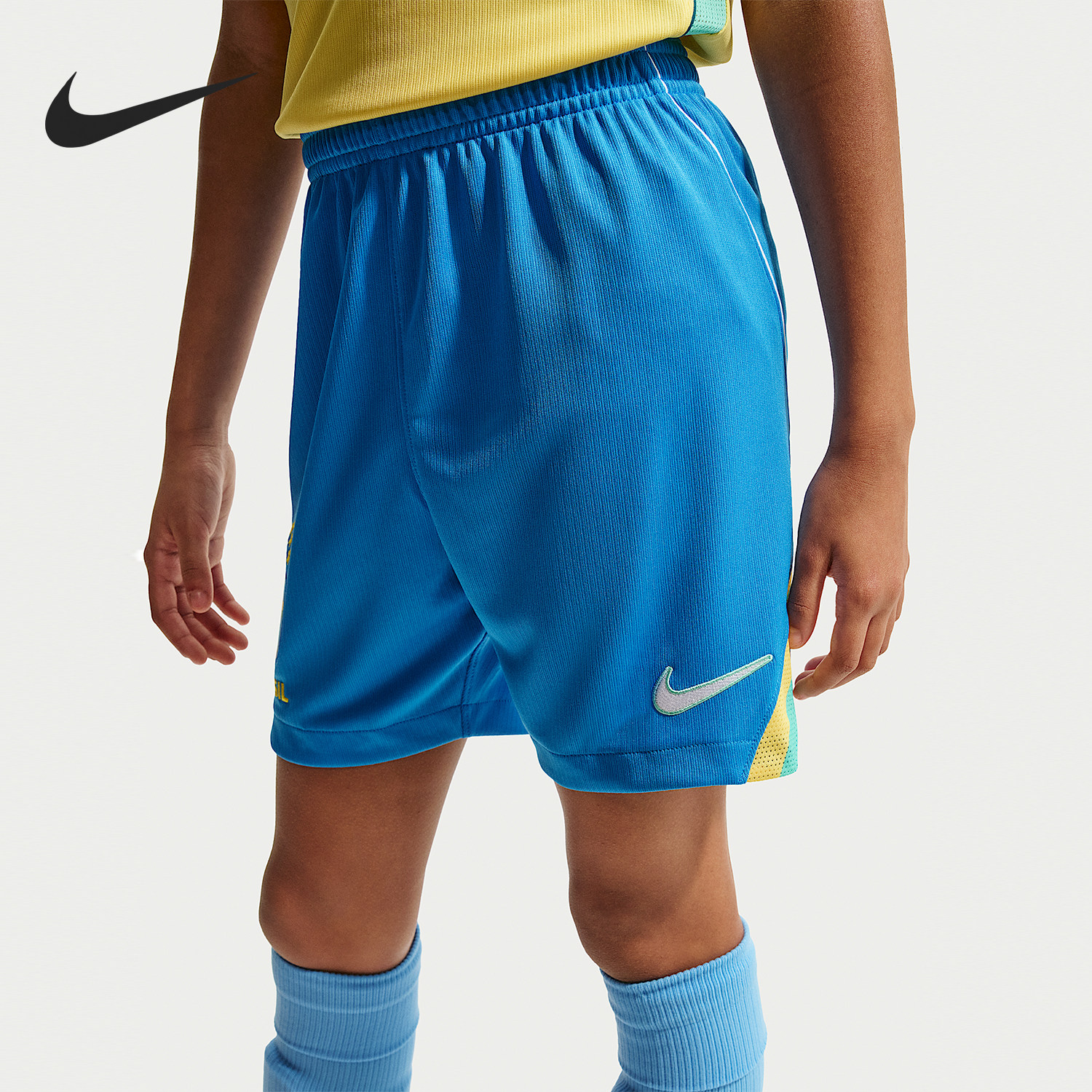Nike/耐克正品Dri-FIT大童吸湿排汗舒适经典足球短裤IO2233-435