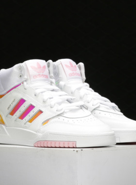 Adidas/阿迪达斯正品 当季三叶草新款男女高帮休闲运动鞋EG3634