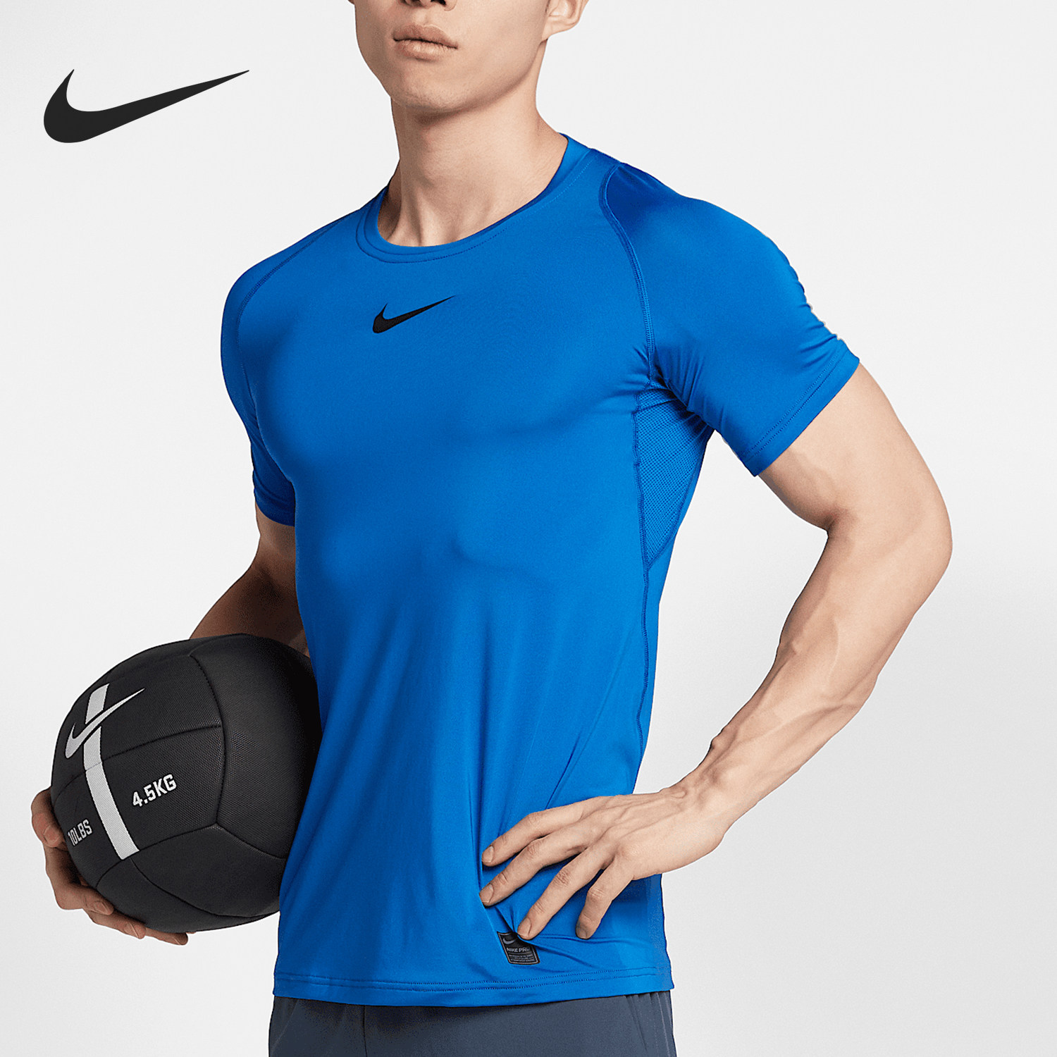 Nike/耐克正品 新款 PRO男子短袖T恤训练上衣紧身衣838094