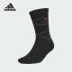 男女训练透气运动袜一双装 新款 JN3824 阿迪达斯正品 Adidas