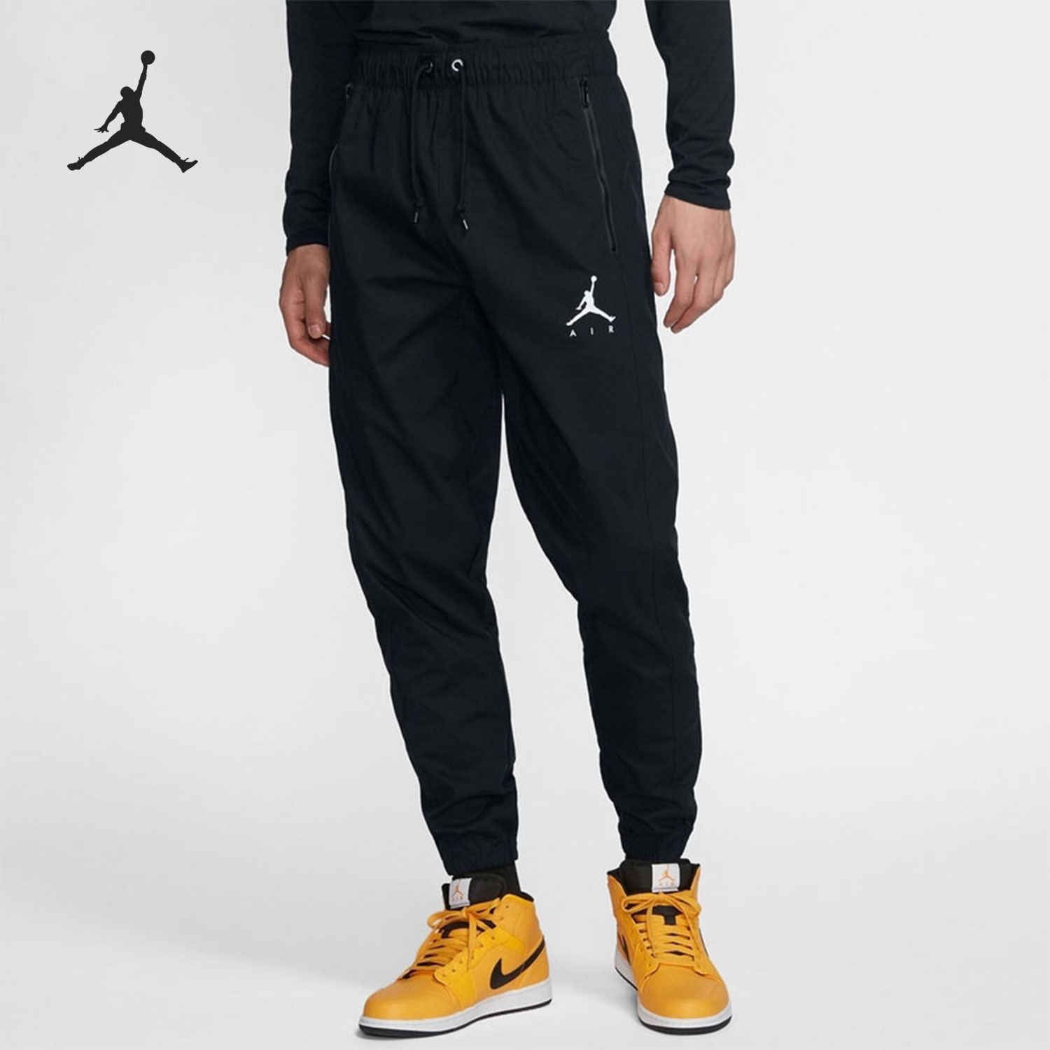 Nike/耐克正品 JORDAN 男子篮球运动休闲梭织长裤DJ6383-010