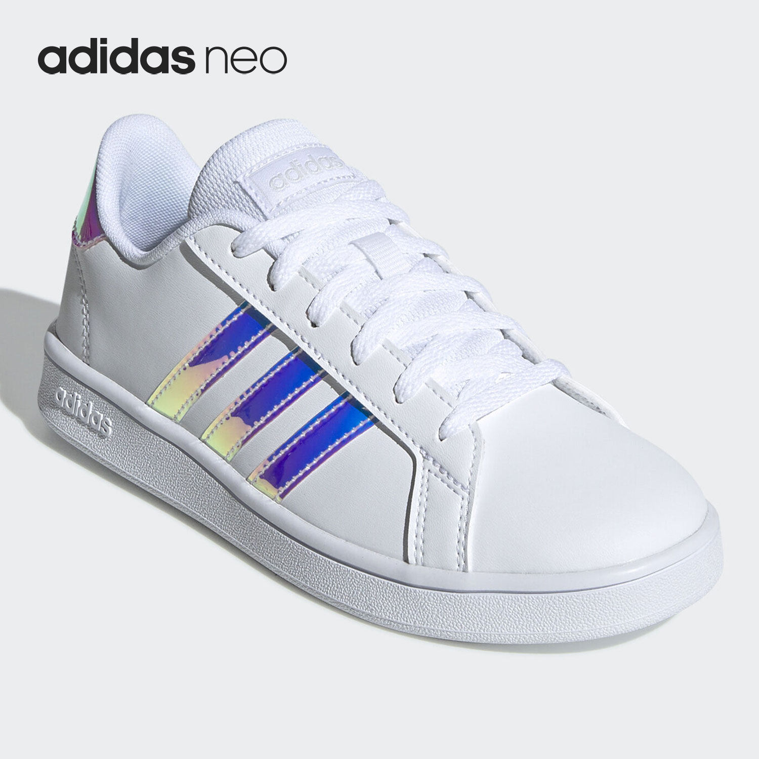 Adidas/阿迪达斯正品neo GRAND COURT K 大童运动休闲鞋 FW1274,童鞋/婴儿鞋/亲子鞋,运动鞋,淘宝优惠券,粉丝福利购,淘宝优惠卷