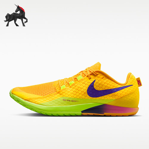 Nike/耐克正品Zoom Rival Waffle 7男士轻盈透气跑步鞋II7400-800