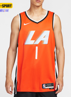 Nike/耐克正品2025男士运动V领套头无袖篮球背心T恤HM5984-820