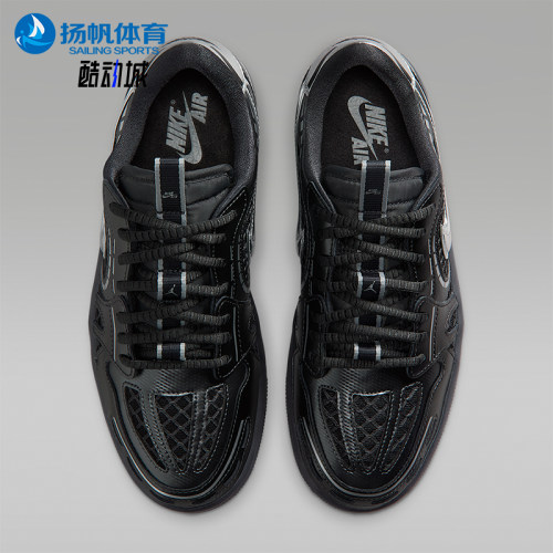 Nike/耐克正品Air Jordan 1女士低帮休闲轻盈复古板鞋HQ2186-001