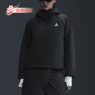款 Nike 耐克正品 2025冬季 010 女士日常连帽保暖耐穿棉服FV7336