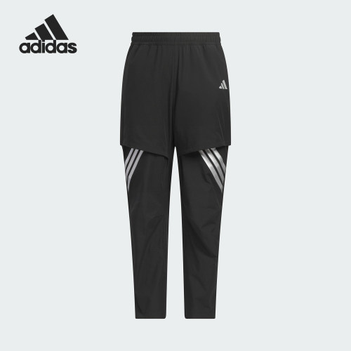 Adidas/阿迪达斯正品JK PE WV PANTS儿童运动梭织日常长裤KC2527