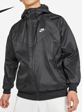 Nike/耐克正品当季新款男子外套休闲连帽夹克运动服DA0002-010