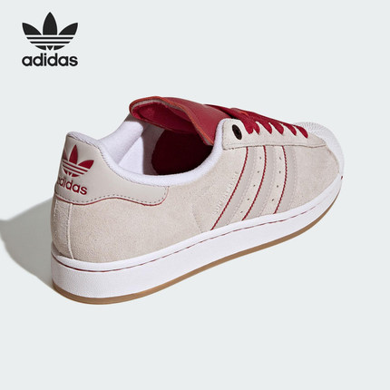 Adidas/阿迪达斯正品三叶草男女经典复古系带低帮板鞋JI0133