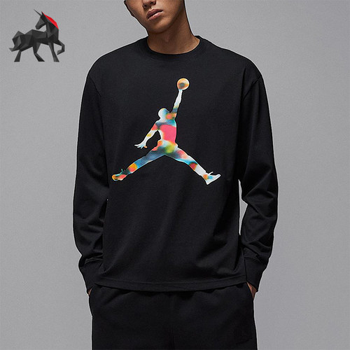 Nike/耐克正品JORDAN男士运动圆领长袖套头休闲上衣IM6512-010