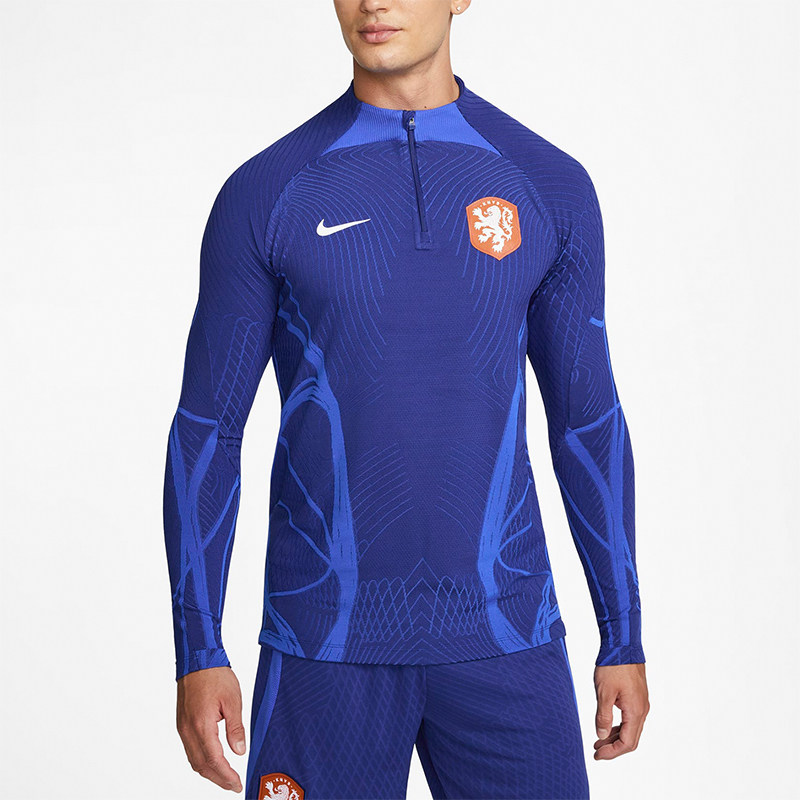 Nike/耐克正品新款男士运动训服练耐穿立领长袖足球服DH6425-456