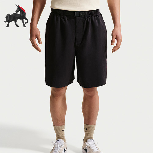 Nike/耐克正品夏季男士宽松简约耐穿梭织经典运动短裤IF1097-010