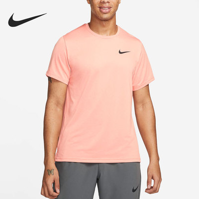 Nike/耐克官方正品PRO DRI-FIT男子夏季简约休闲短袖CZ1182-827