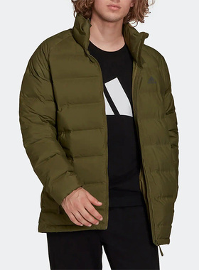 Adidas/阿迪达斯正品新款HELIONIC MID男子运动保暖羽绒服GT9197