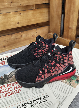 Nike/耐克正品休闲大童女子GS时尚潮流轻便篮球运动鞋 BQ5595-006