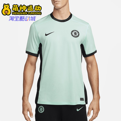 Nike/耐克正品男士吸湿排汗印花圆领经典套头短袖T恤DX9819-354