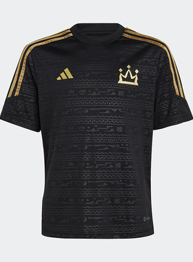 Adidas/阿迪达斯正品SALAH TR JSY Y 大童足球运动球衣HR8837