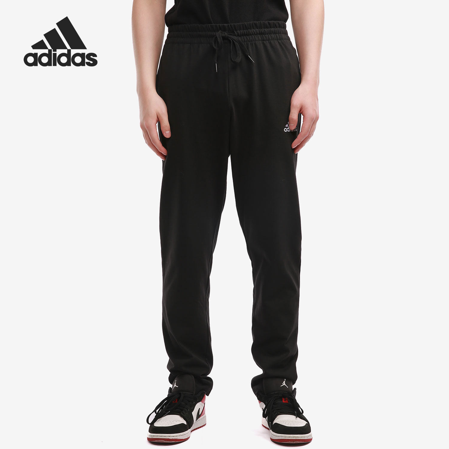 Adidas/阿迪达斯正品当季新款男子系带舒适宽松运动长裤GK9222,运动服/休闲服装,运动长裤,淘宝优惠券,粉丝福利购,淘宝优惠卷