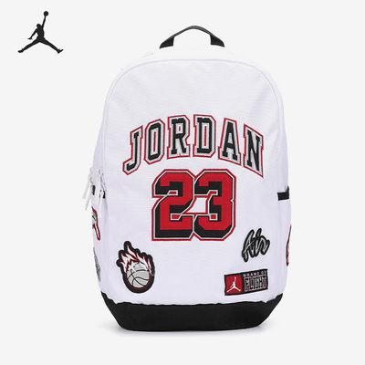 Nike/耐克正品JORDAN品牌Logo徽标双肩包经典双肩背包FV4558-100