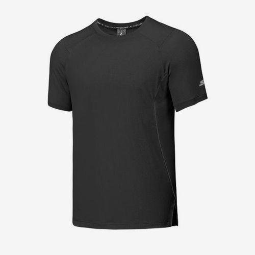 Skechers/斯凯奇正品夏季款男士简约针织短袖T恤P225M018-0018