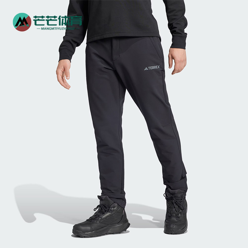 阿迪达斯男士户外休闲长裤