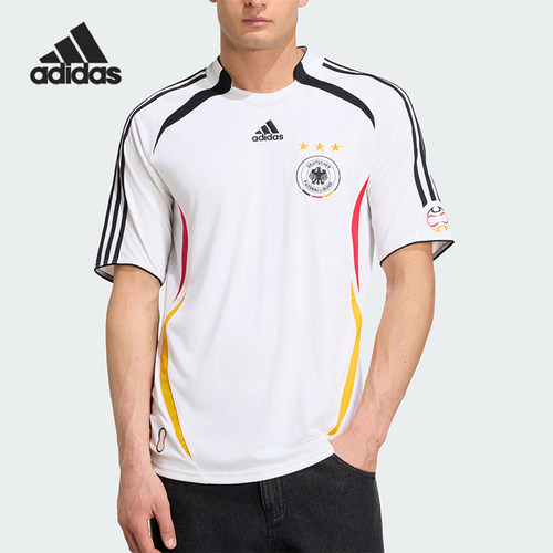 Adidas/阿迪达斯正品德国队206复古主场球衣经典短袖球衣KD3998