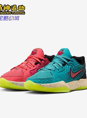 Nike/耐克正品JA 2 x Kool-Aid儿童缓震网眼经典篮球鞋IF3948-800