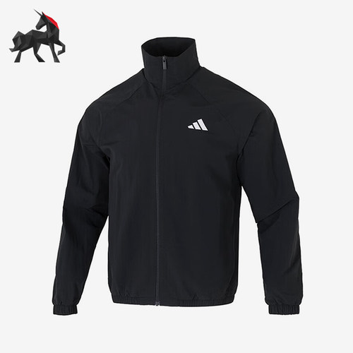 Adidas/阿迪达斯正品M SL WV TT男士户外梭织运动立领外套JM1772