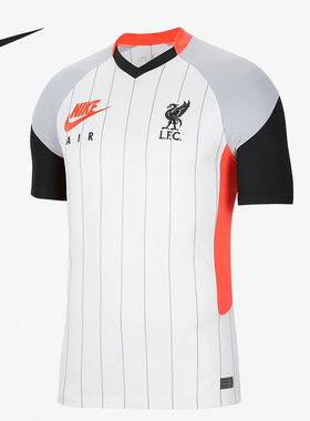 Nike/耐克官方正品运动男士足球训练V领休闲短袖T恤CZ3410-101