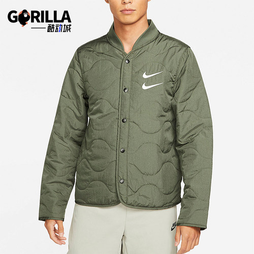 耐克男子梭织运动棉服