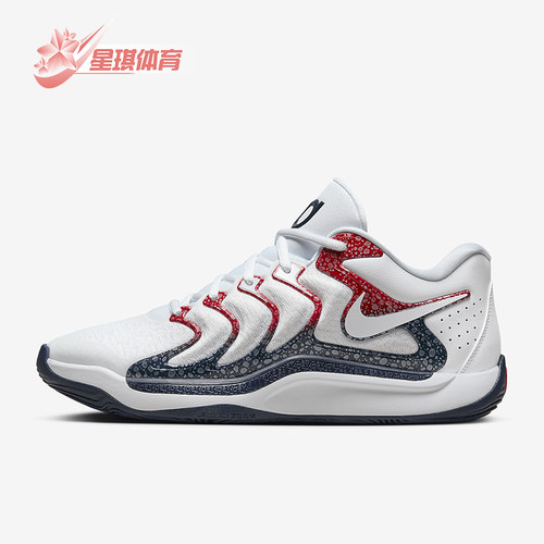 Nike/耐克正品KD17 EP 男士缓震耐磨实战篮球鞋FJ9487-101