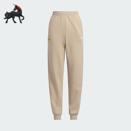 Adidas/阿迪达斯正品三叶草儿童休闲时尚潮流运动长裤KF7349