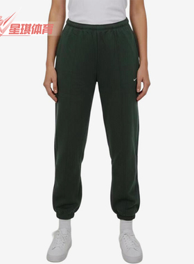 Nike/耐克正品NSWCHLFTJGR新款女深绿色经典运动休闲裤IF0233-323