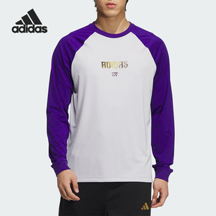 LNY SHIRT男士 T恤JM5677 Adidas 圆领长袖 阿迪达斯正品