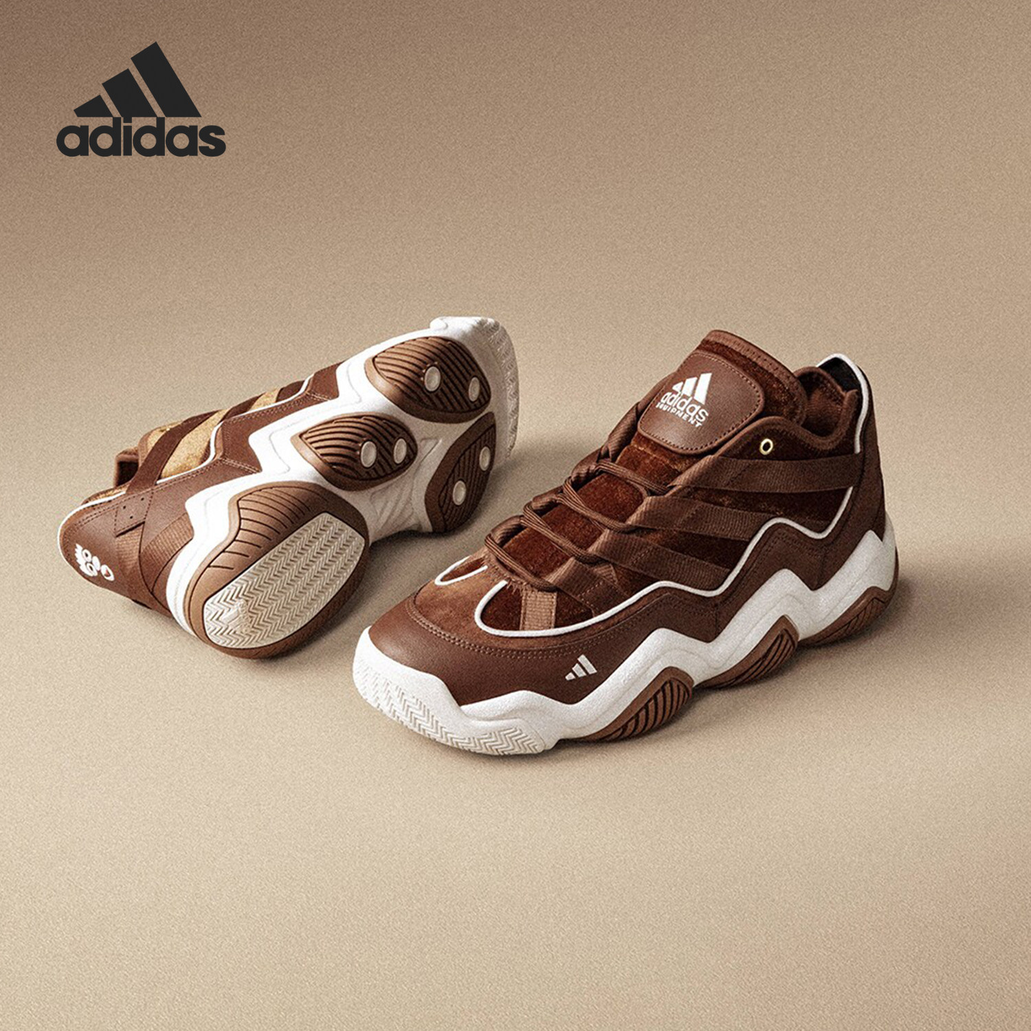 Adidas/阿迪达斯官方正品秋冬新款男士复古运动缓震篮球鞋IE7235
