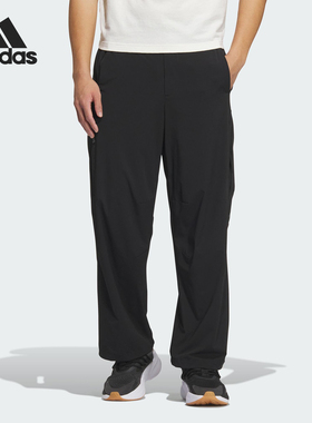 Adidas/阿迪达斯官方正品25年夏新款男士梭织户外运动裤JZ8416