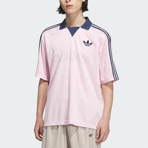 Adidas/阿迪达斯正品三叶草男士透气时尚休闲足球短袖T恤JX8982